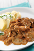 Beef Stroganoff